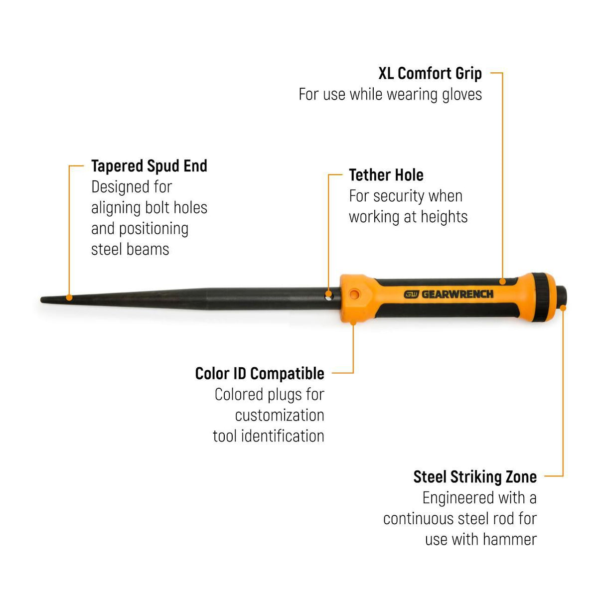 Gearwrench GWAB17CG 17" Alignment Bar with Cushion Grip