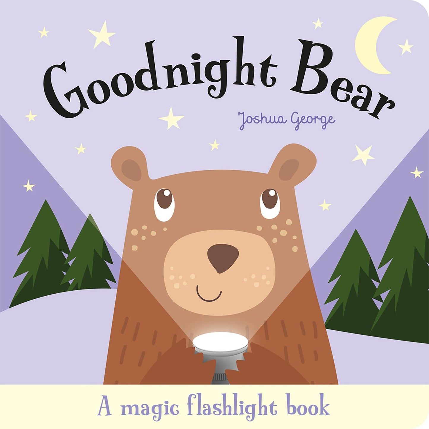 Paradise Clay IPS350 Goodnight Bear (Magic Flashlight Books) - Board Book