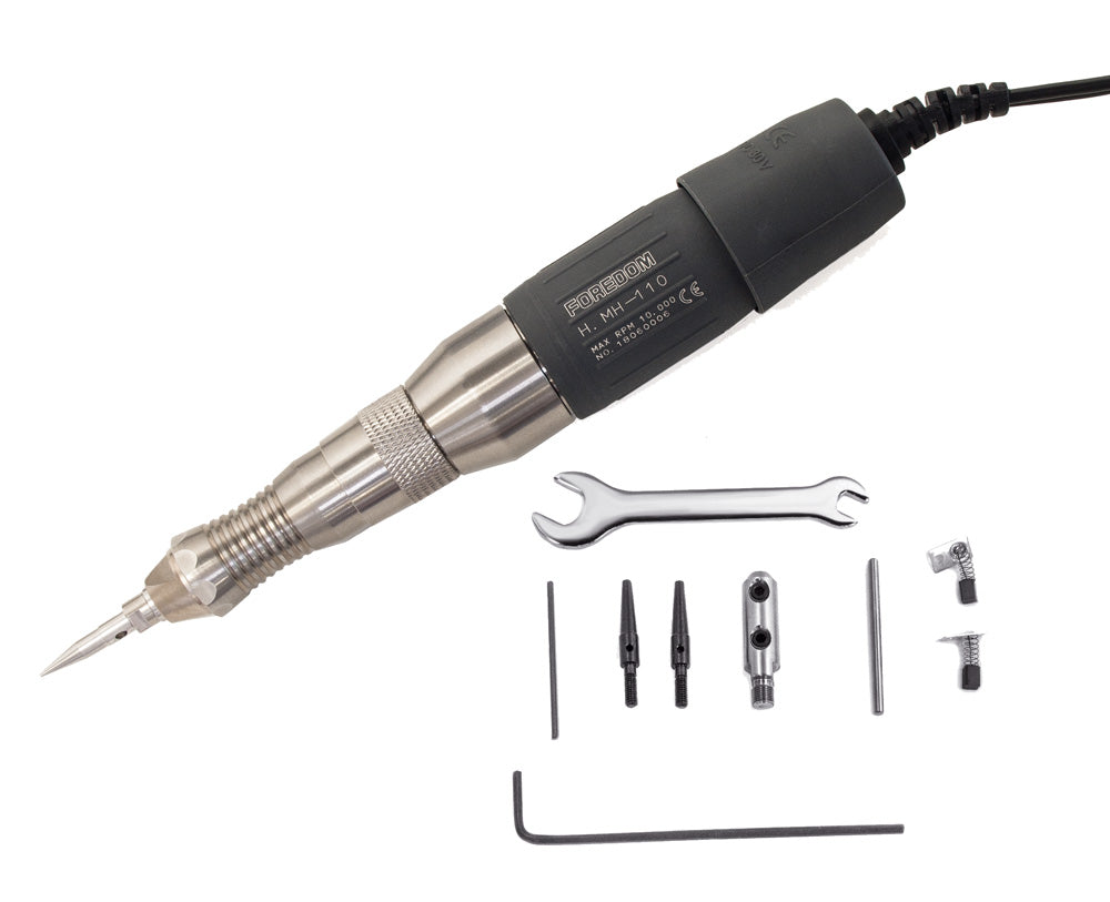 Foredom K.1090-21 Micromotor Kit, Brush, 3/32" & Hammer, 230V Uk