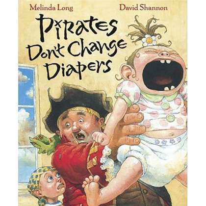 Paradise Clay HBC010 Pirates Don't Change Diapers - Book
