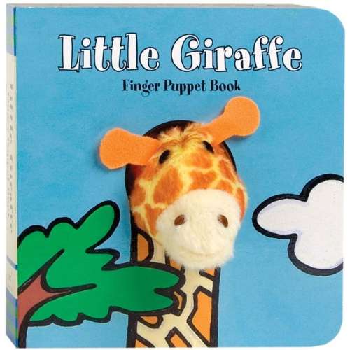 Paradise Clay HCB013 Little Giraffe - Finger Puppet Book