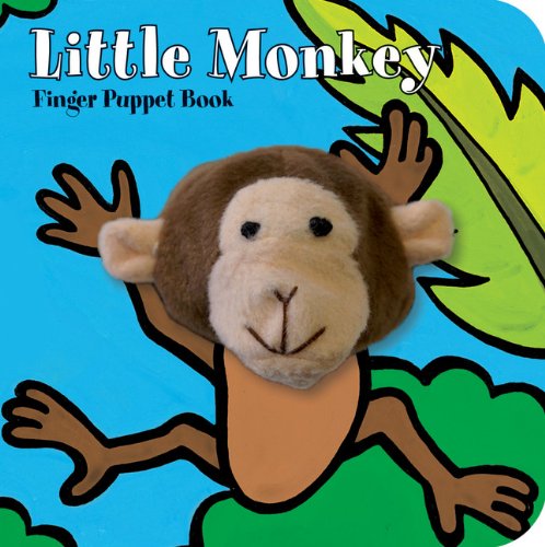 Paradise Clay HCB014 Little Monkey - Finger Puppet Book