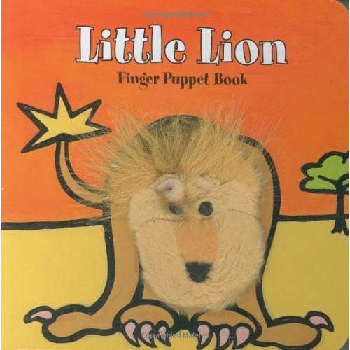 Paradise Clay HCB017 Little Lion - Finger Puppet Book