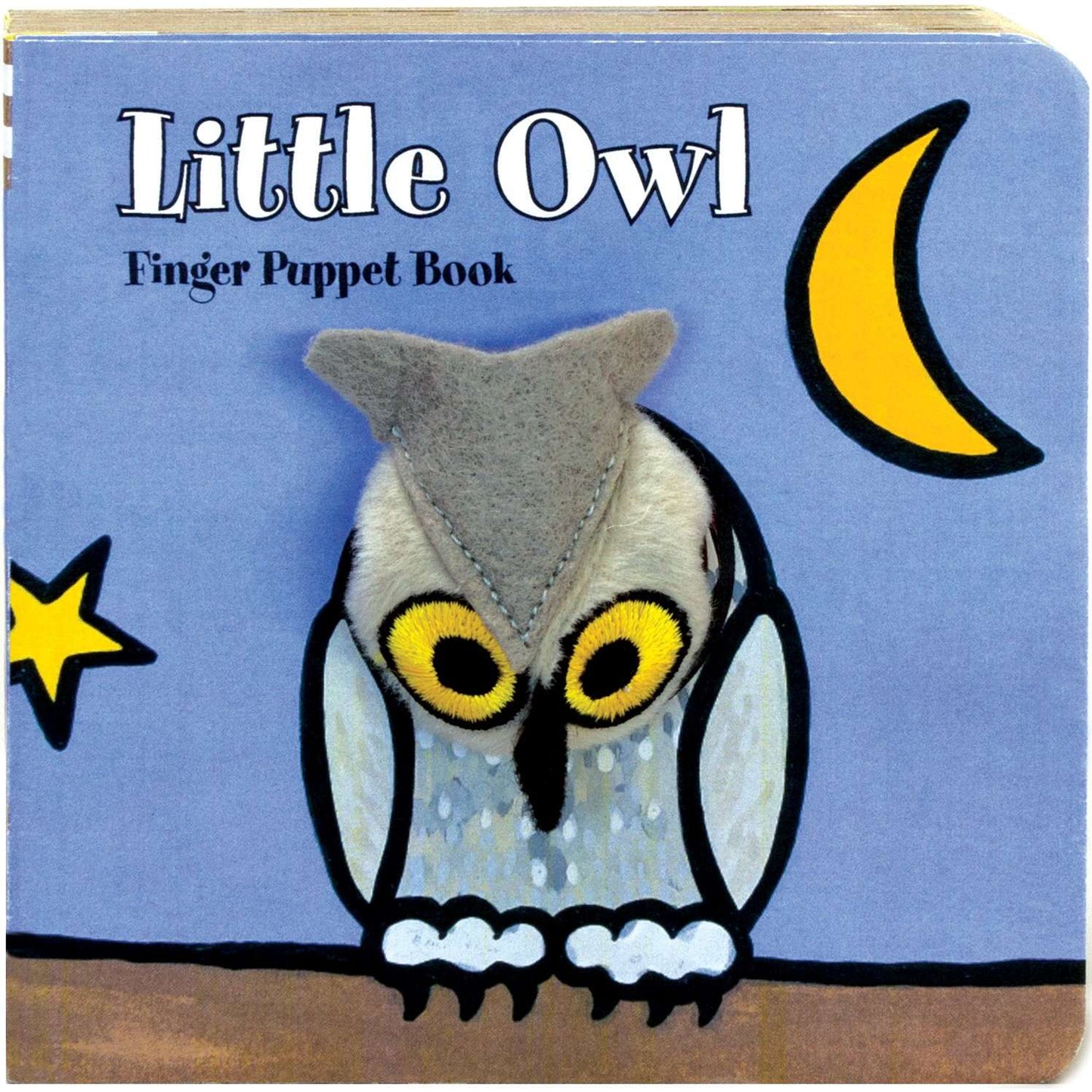 Paradise Clay HCB036 Little Owl - Finger Puppet Book