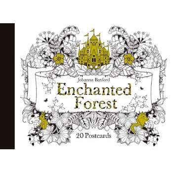 Paradise Clay HCB056 Enchanted Forest - Postcards