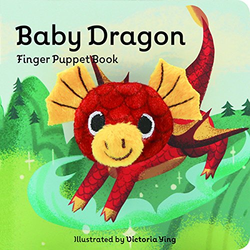 Paradise Clay HCB082 Baby Dragon - Finger Puppet Book