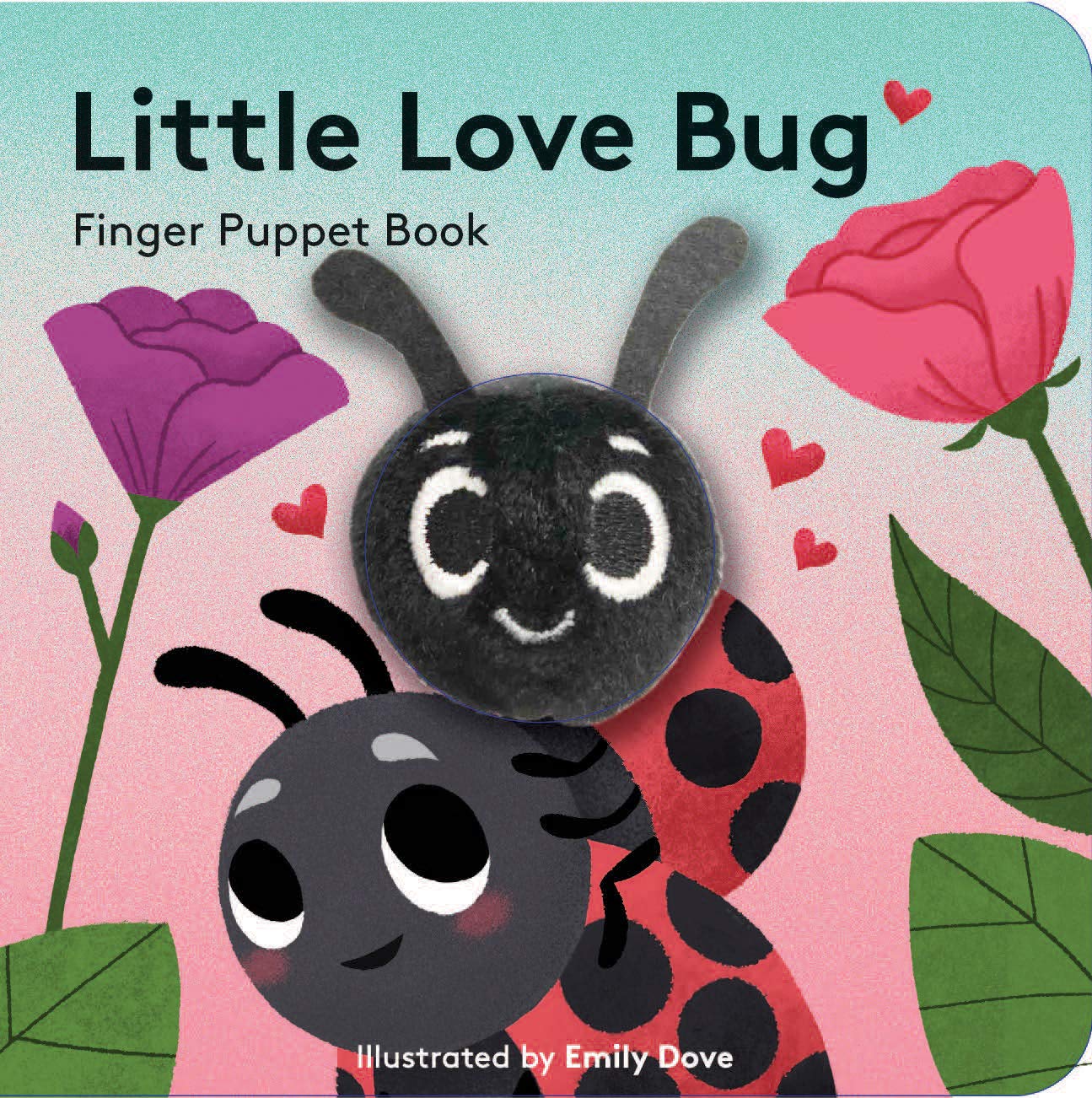 Paradise Clay HCB120 Little Love Bug - Finger Puppet Book