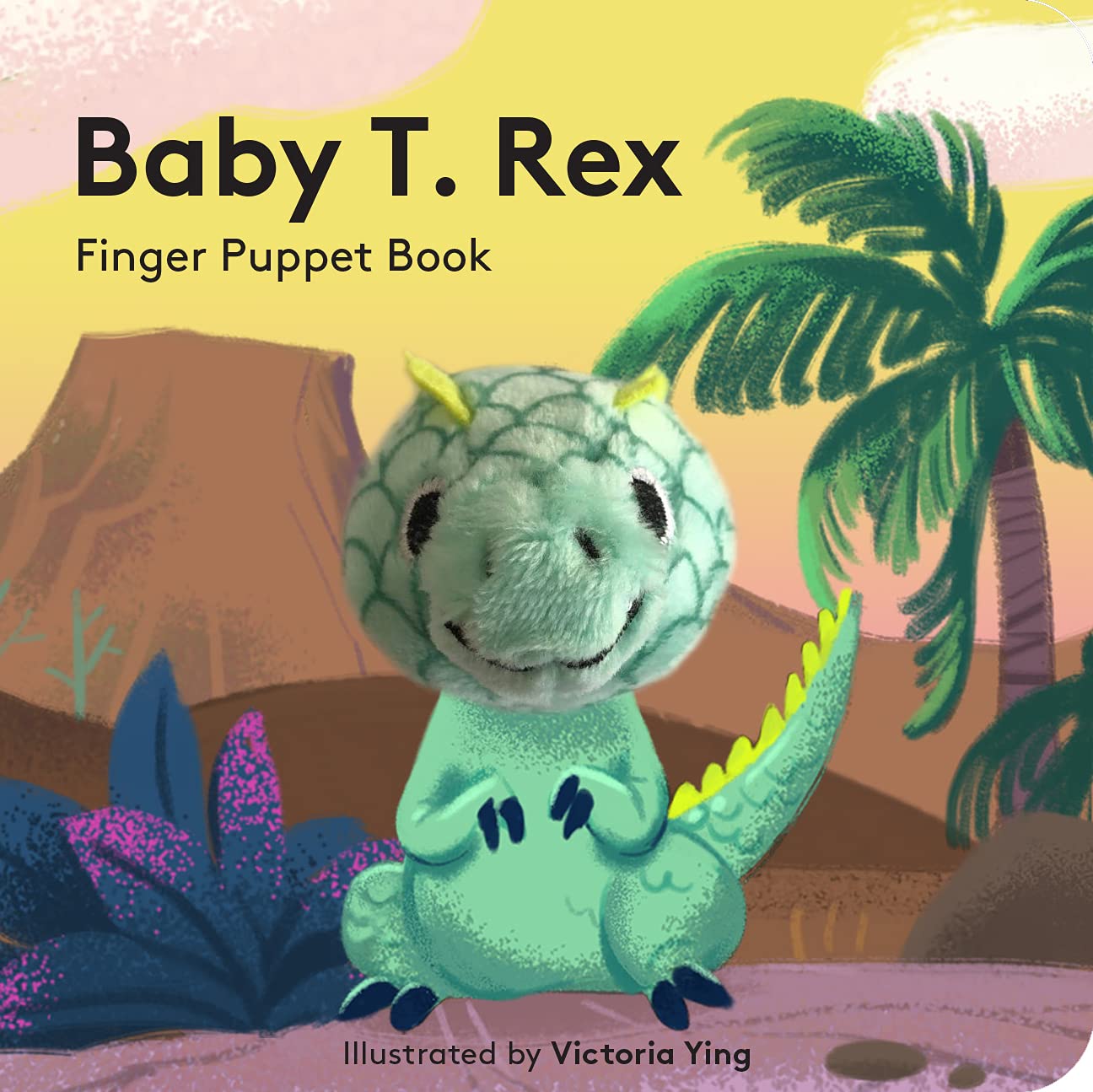 Paradise Clay HCB126 Baby T. Rex - Finger Puppet Book