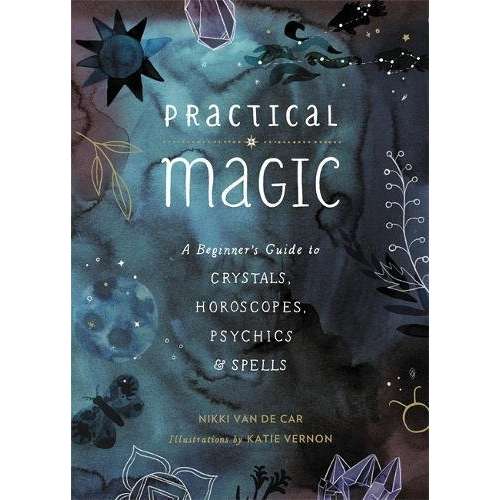 Paradise Clay HCT030 Practical Magic: A Beginner’s Guide to Crystals, Horoscopes, Psychics, and Spells - Book