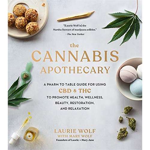 Paradise Clay HCT053 The Cannabis Apothecary: A Pharm to Table Guide for Using CBD and THC to Promote Health, Wellness, Beauty, Restoration, and Relaxation - Book