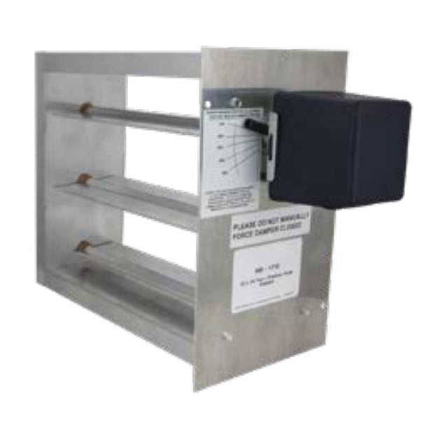 iO HVAC Controls HD-2212-PO 22 X 12 Two-Position Zone Damper - Powered Open