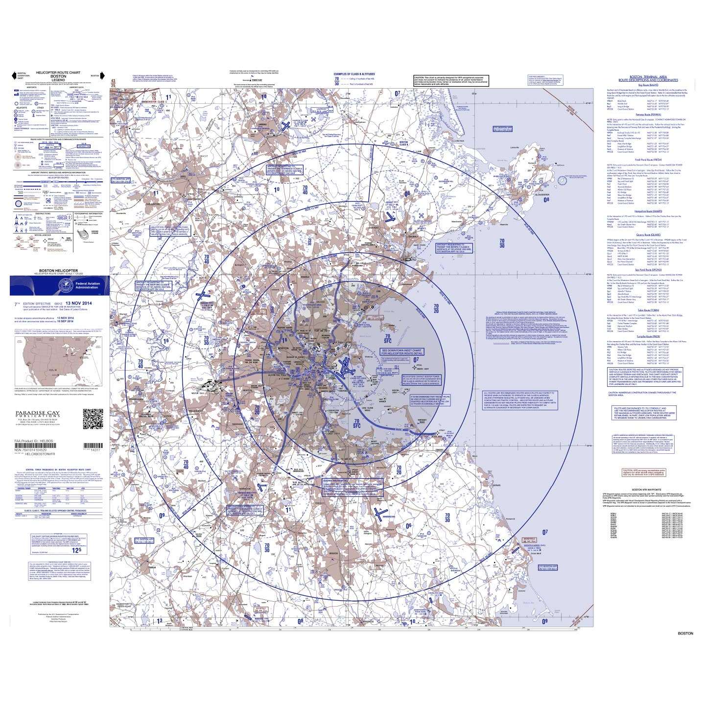 Paradise Clay FAAHELBOS FAA Chart: VFR Helicopter BOSTON
