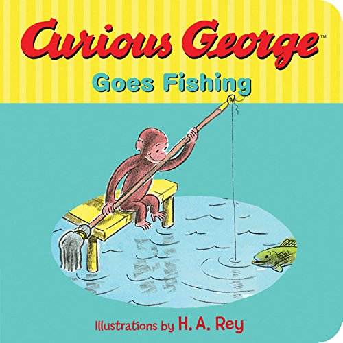 Paradise Clay HMC321 Curious George Goes Fishing - Book