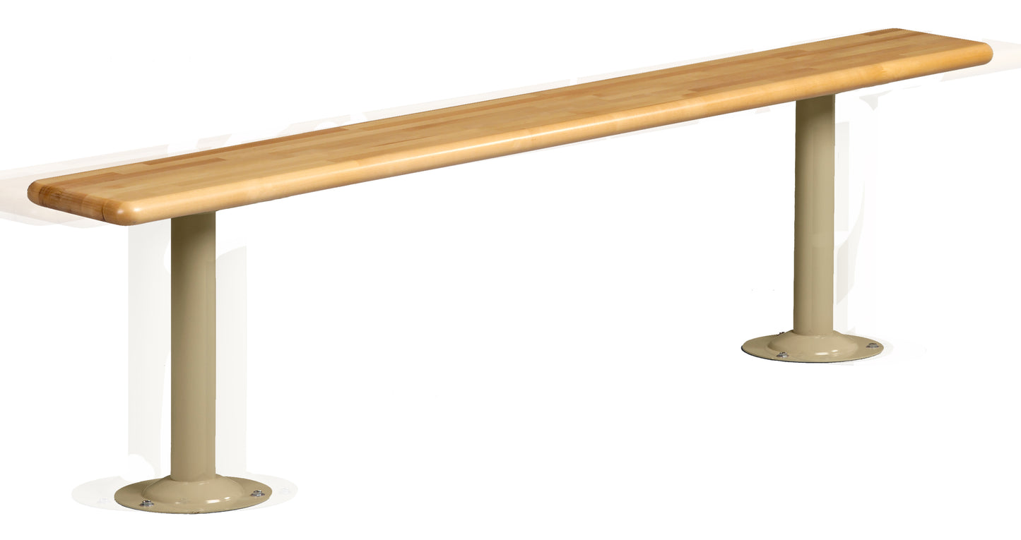 Tennsco HMLB-84 84" Wide Locker Bench
