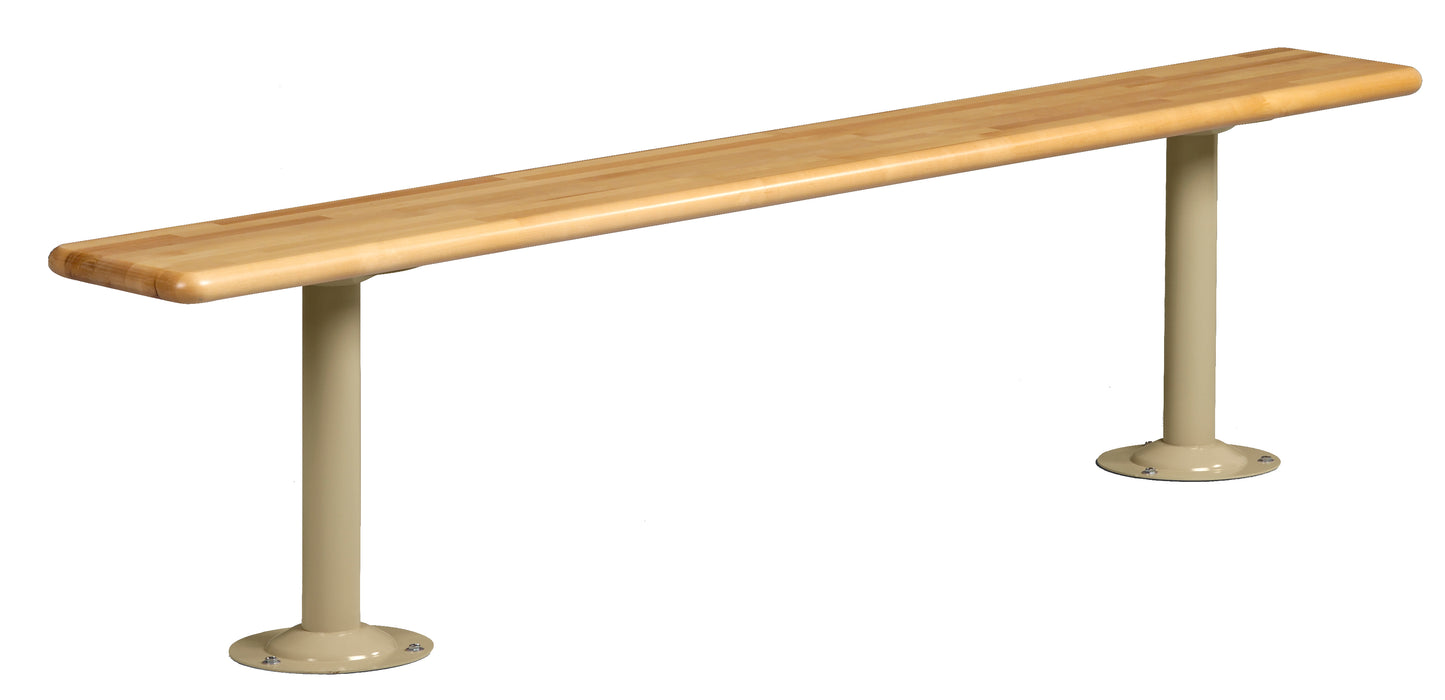Tennsco HMLB-96 96" Wide Locker Bench