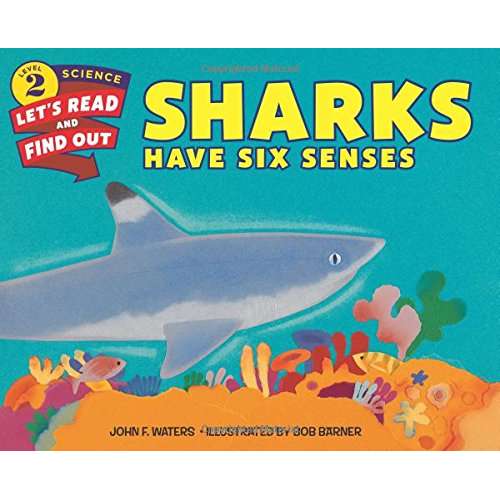 Paradise Clay HRW109 Sharks Have Six Senses (Let's-Read-and-Find-Out Science 2) - Book