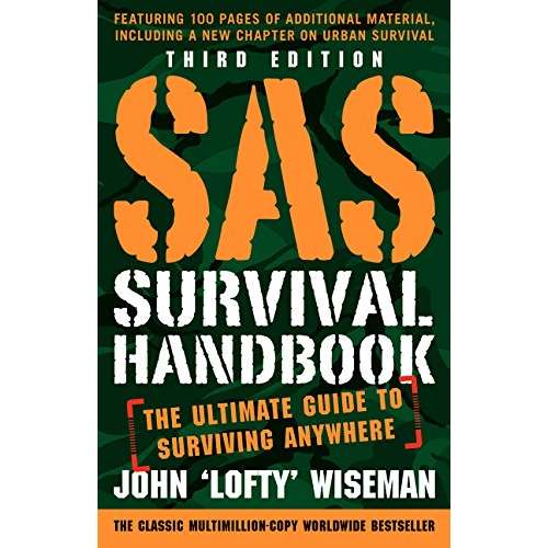 Paradise Clay HRW121 SAS Survival Handbook, Third Edition: The Ultimate Guide to Surviving Anywhere - Book