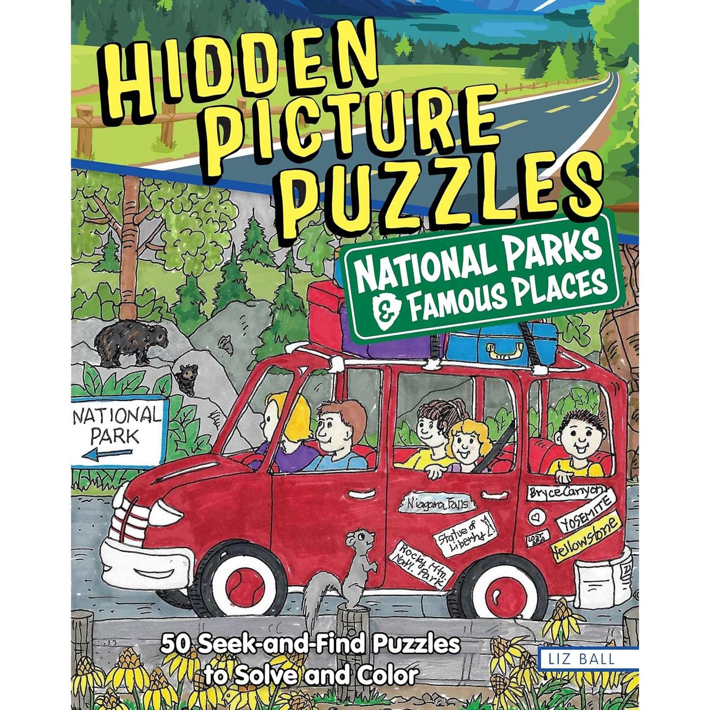 Paradise Clay FCP156 Hidden Picture Puzzles National Parks & Famous Places - Book