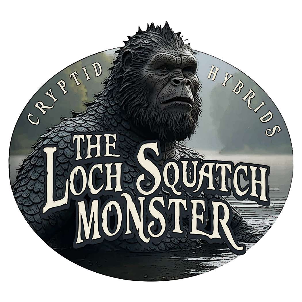 Paradise Clay IHS075 The Loch Squatch Monster - Vinyl Sticker (1 STICKER)