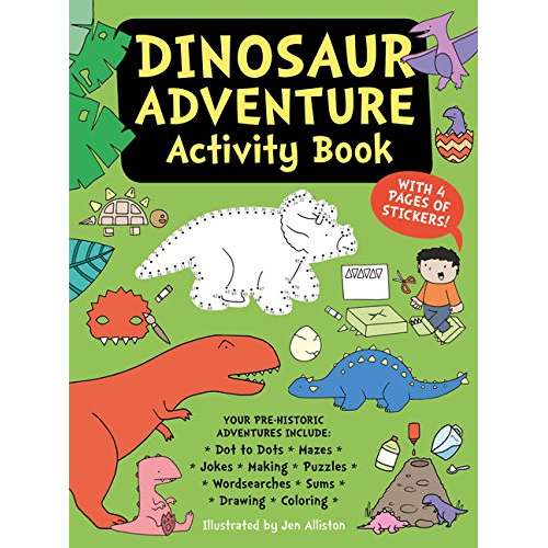 Paradise Clay IPS085 Dinosaur Adventure - Activity Book