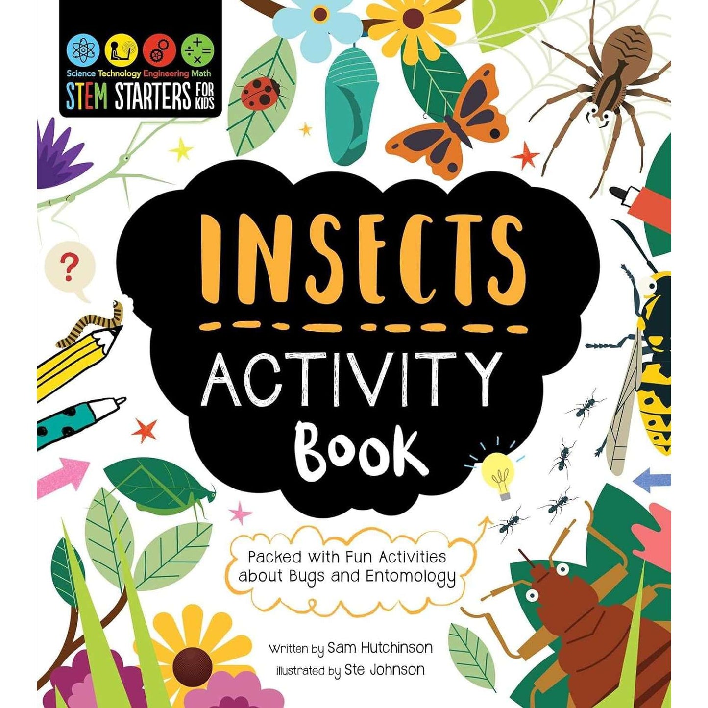 Paradise Clay SKY201 STEM Starters for Kids Insects Activity Book