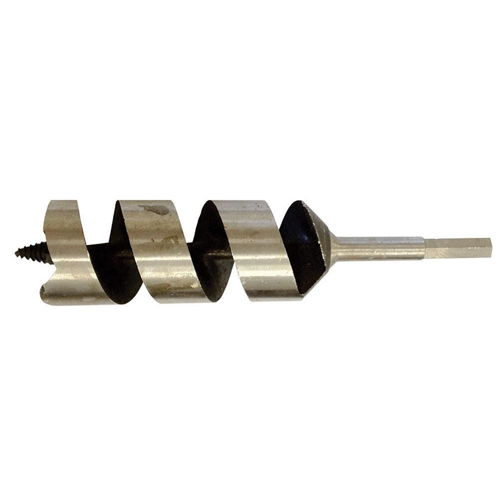 Jones Stephens B21112 1-1/8" x 6" Cutting Surface 8" OAL Dual Auger Wood Bit