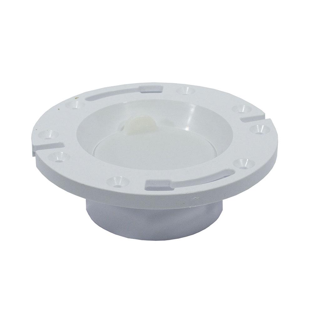 Jones Stephens C50345 3 X 4 PVC CLOSET FLANGE W/KNOCKOUT