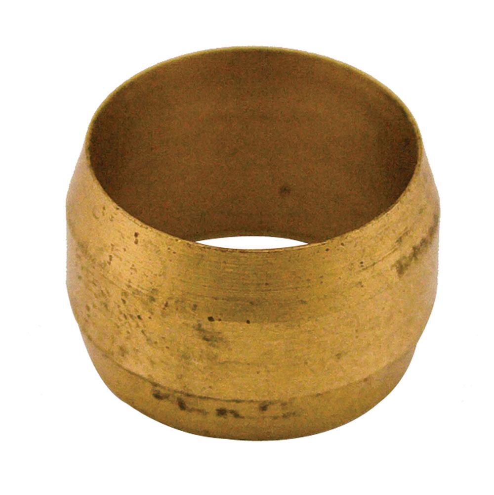 Jones Stephens C74011 7/8" Brass Compression Sleeve, Carton of 3