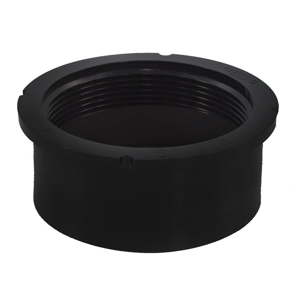 Jones Stephens D52103 4" ABS Hub Fit Drain Base for 3-1/2" Spud