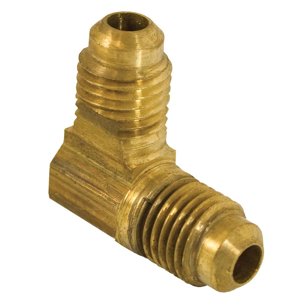 Jones Stephens F40079 3/8" Brass Flare 90° Elbow