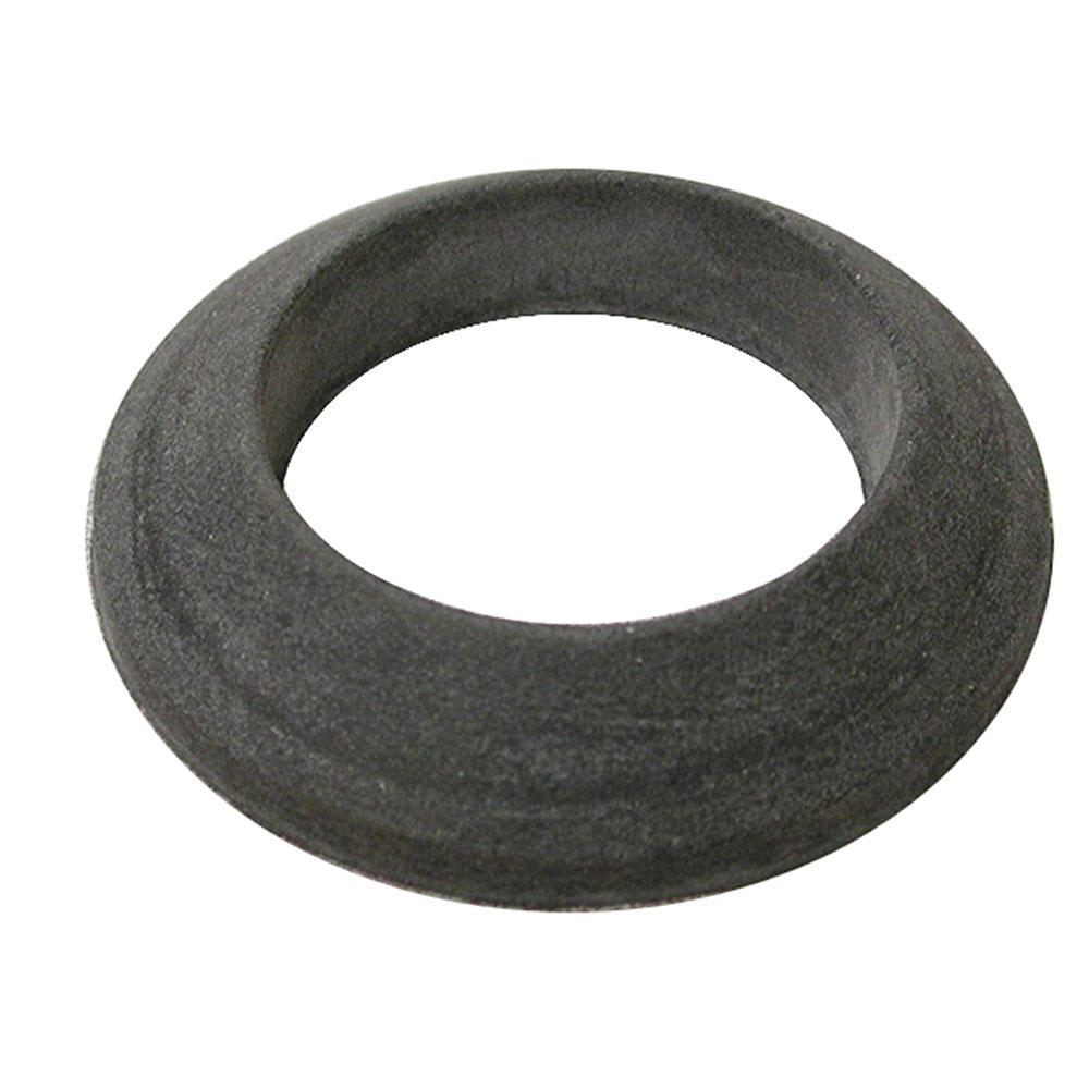 Jones Stephens G13601 6-3/4" x 3-1/2" x 1" Sponge Closet Gasket with 2 Bolt Holes