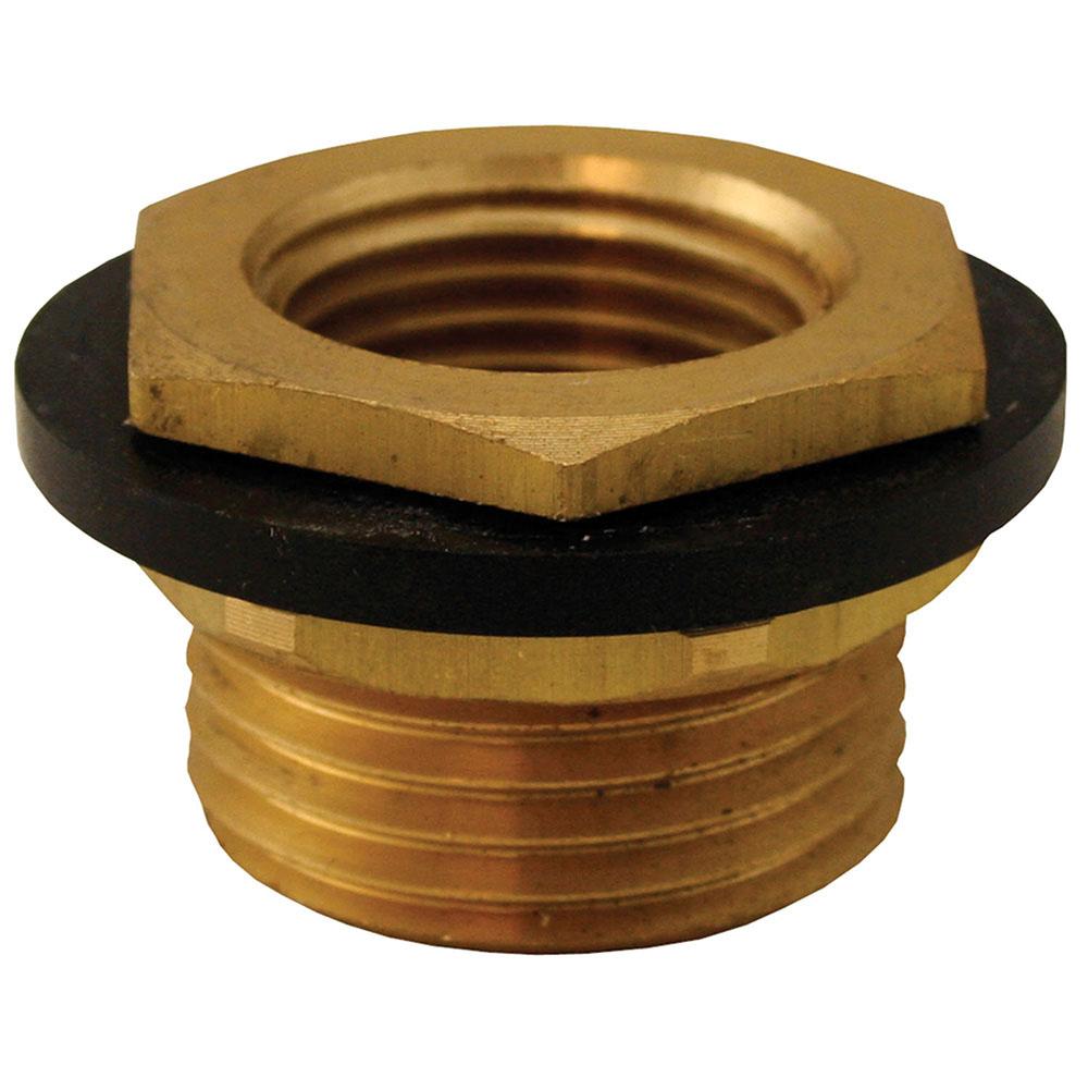 Jones Stephens G20006 3/4" MHT x 1/2" FPT Brass Evaporative Cooler Drain