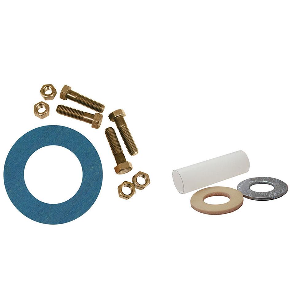 Jones Stephens G53204 4" Asbestos-Free Ring Gasket Kits with Insulation Kit , 5/8" x 3" Bolt Size