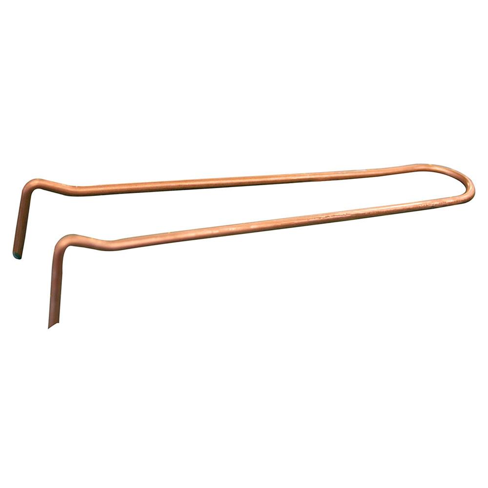 Jones Stephens H11056 1/2" x 6" Copper Clad Steel Wire Hook Pipe Hanger, Carton of 50