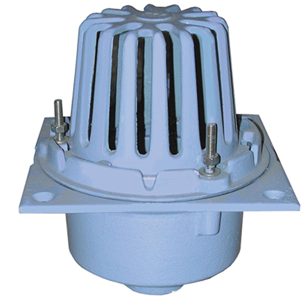 Jones Stephens R19103 3" Code Blue No-Caulk Roof Drain with Square Pan