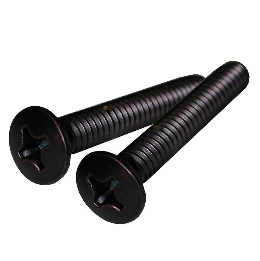 Jones Stephens T0521WB Old World Bronze Overflow Plate Screws
