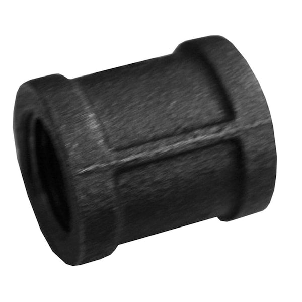 Jones Stephens B1650860 4" Black Iron Coupling, Banded