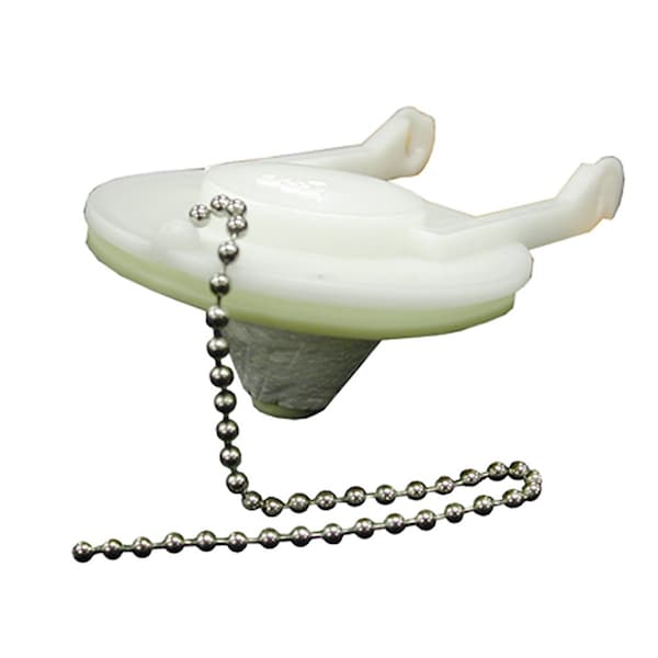 Jones Stephens C04011 Flapper Eljer® Original Style with Rigid Arms and Foam Cone with Beaded Chain