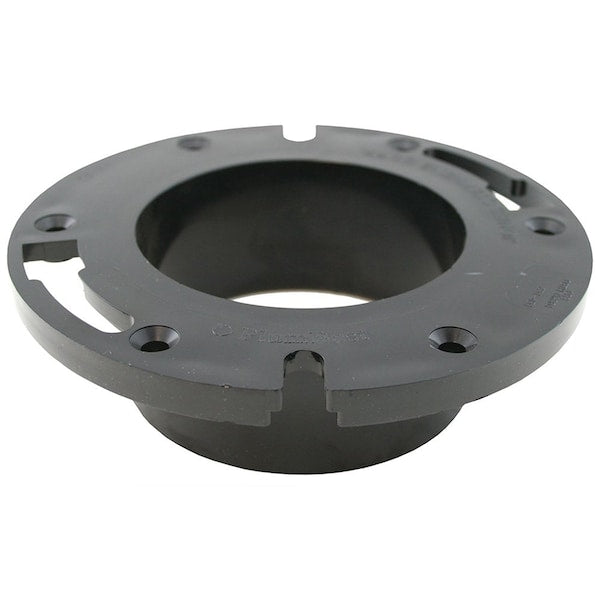 Jones Stephens C51451 4" ABS Spigot Fit Closet Flange less Knockout