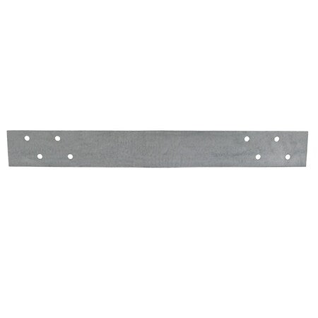 Jones Stephens F16012 1-1/2" x 12" Galvanized Steel Standard F.H.A. Strap with 4 Offset Holes, 16 Gauge, Box of 50