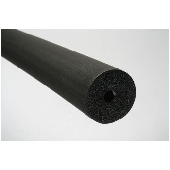 K-Flex 6RX100258 Pipe Insulation: Tube, Buna-N Rubber/PVC, Unslit, 1 in Thick, 2 5/8 in ID, 6 ft Lg, 5.8 R-Value, 36'/6 Pieces