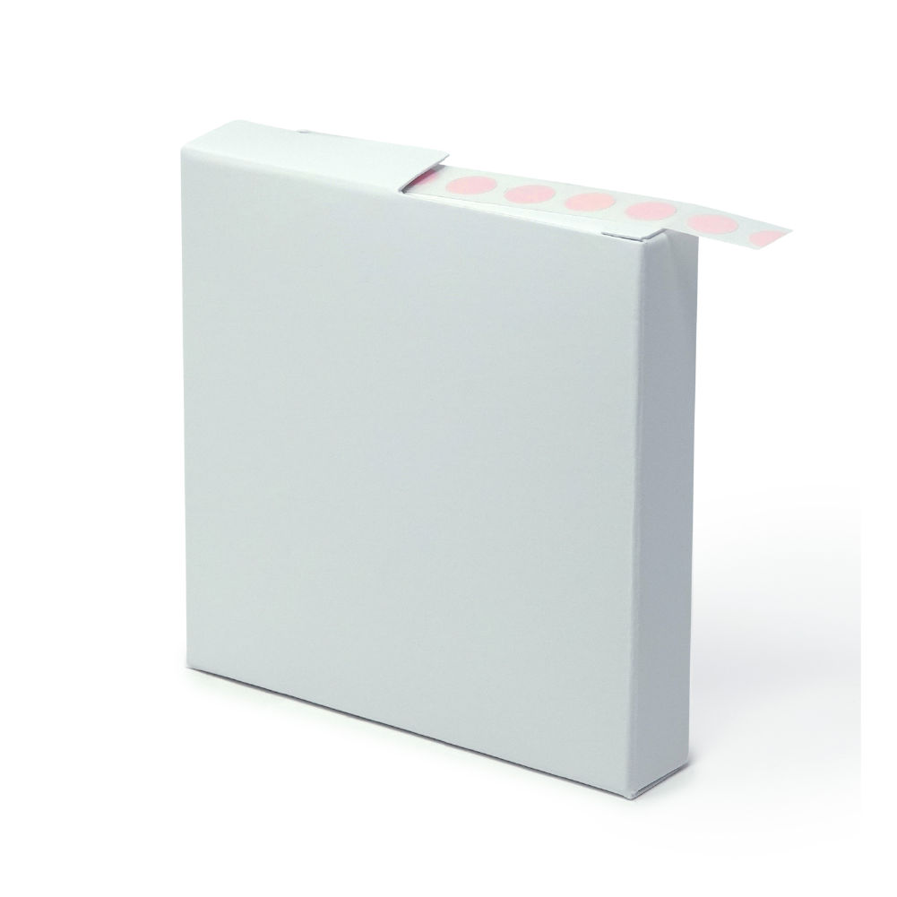 Globe Scientific LCR-95P Label Rolls Cryo 9.5mm Dots for 0.5-1.5mL Tubes Pink