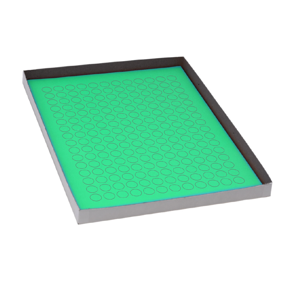 Globe Scientific LCS-D13G Label Sheets Cryo 13mm Dots for 1.5-2mL Tubes 20 Sheets 192 Labels per Sheets Green