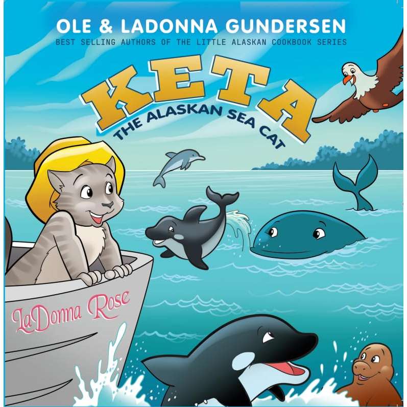 Paradise Clay LDG007 Keta the Alaskan Sea Cat - Book