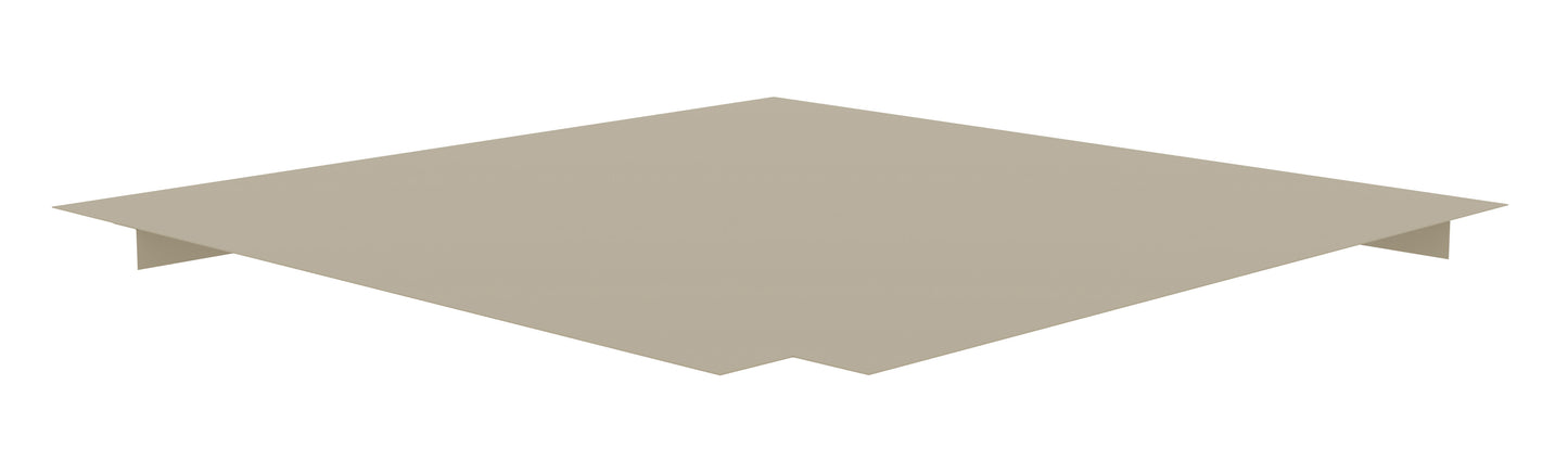 Tennsco LFCF-24 Locker Flat Top Corner Filler