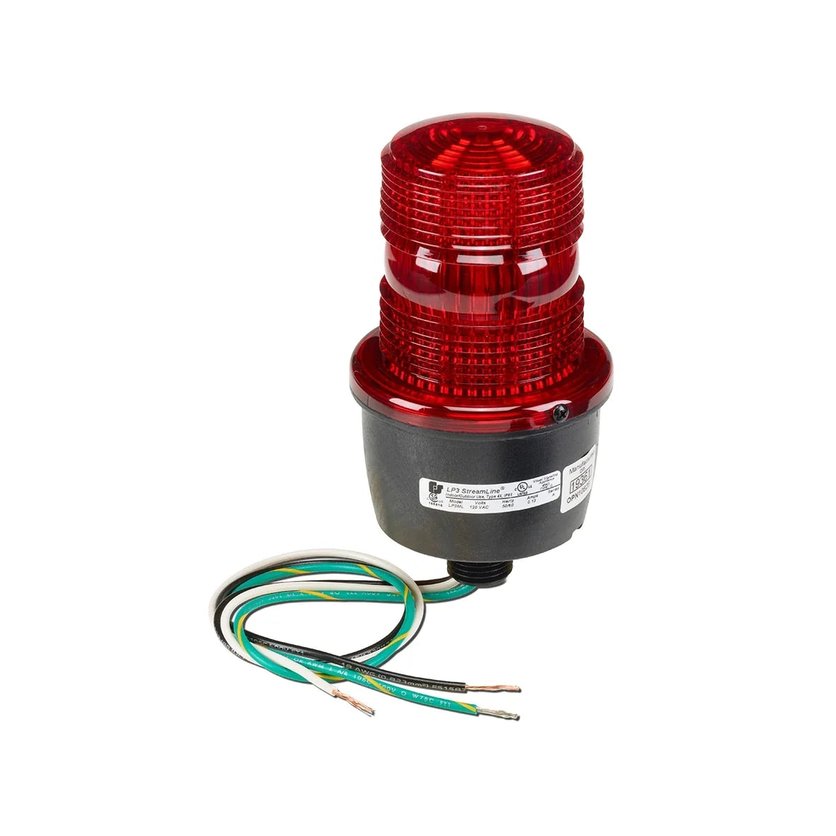 Federal Signal LP3ML-024R StreamLine® Low Profile LED Lights, Red