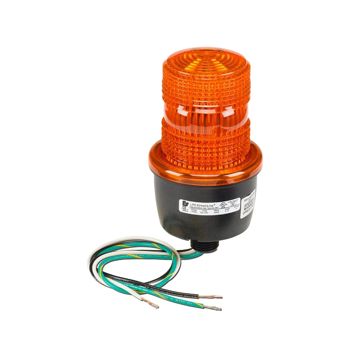 Federal Signal LP3ML-120A StreamLine® Low Profile LED Lights, Amber