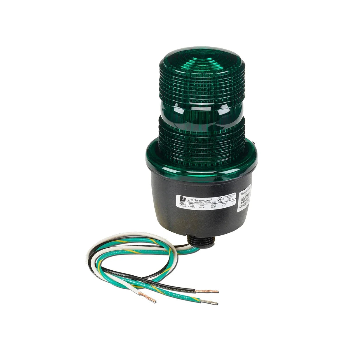 Federal Signal LP3ML-120G StreamLine® Low Profile LED Lights, Green