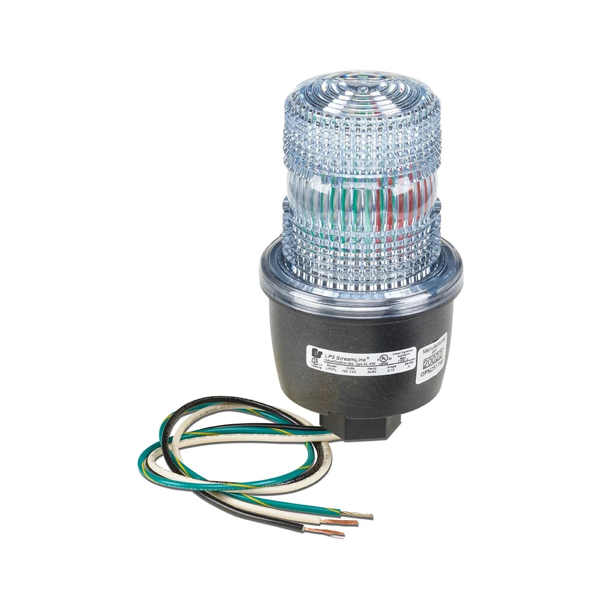 Federal Signal LP3PL-024C StreamLine® Low Profile LED Lights, Clear