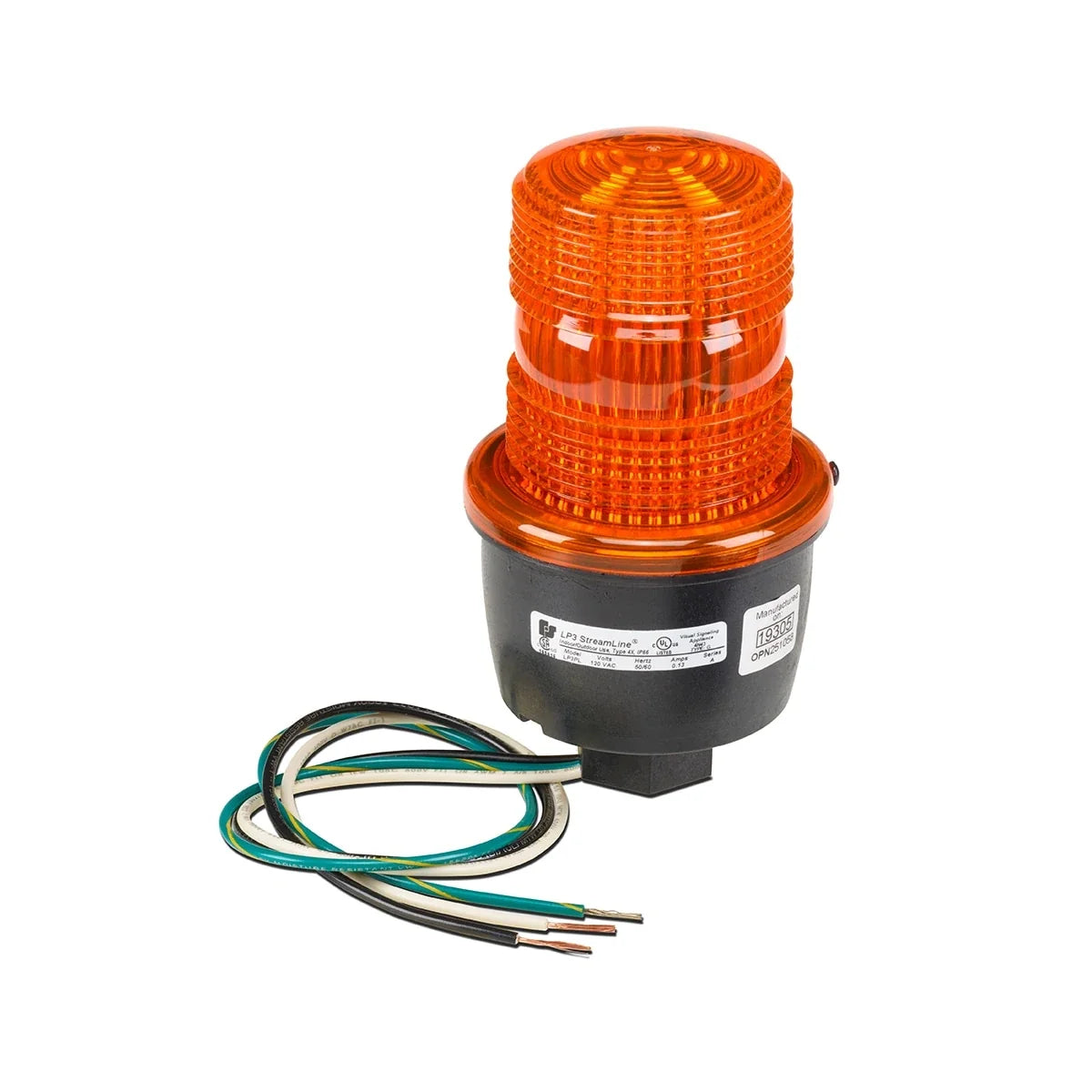 Federal Signal LP3PL-120A StreamLine® Low Profile LED Lights, Amber